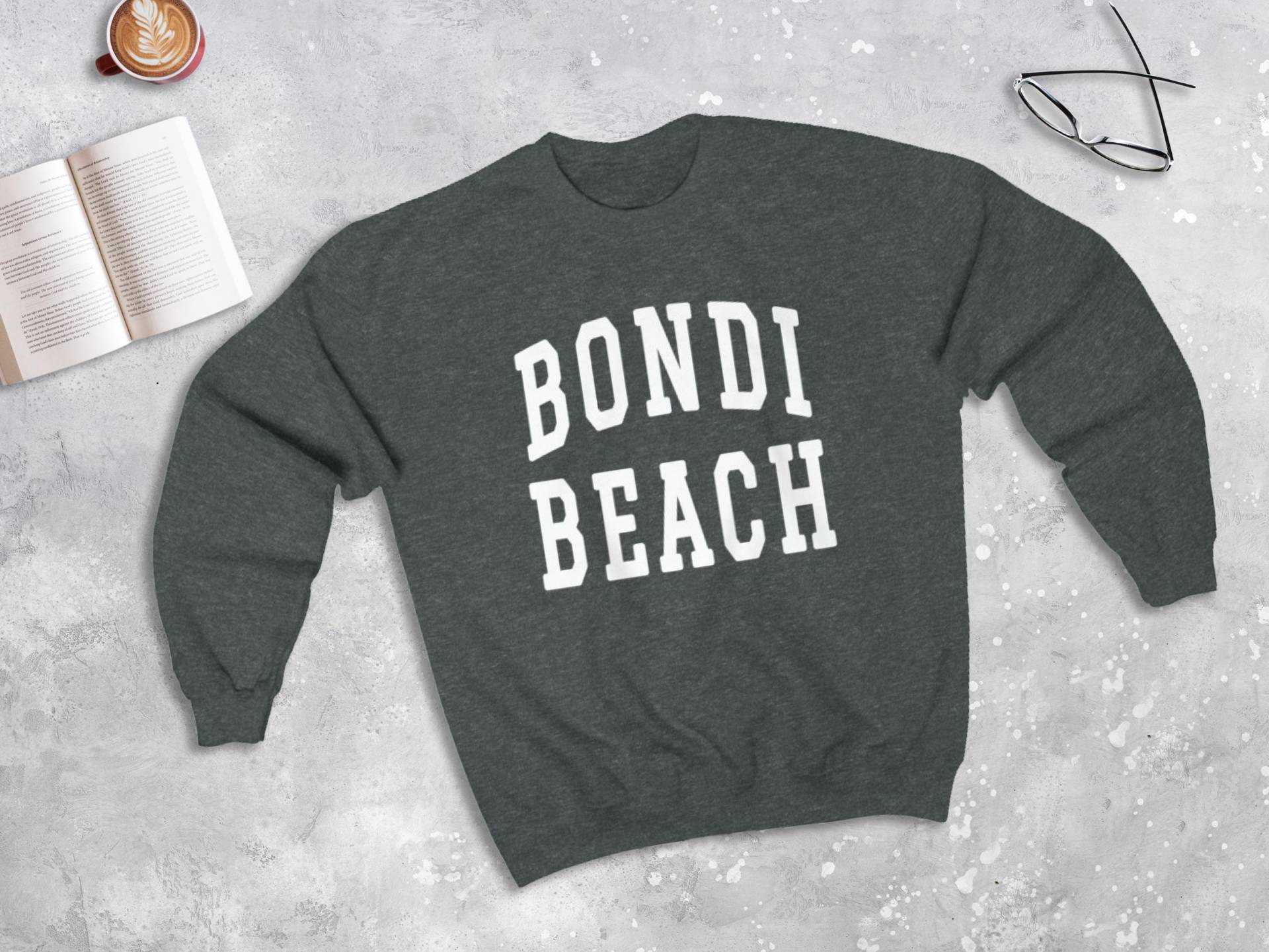 Bondi Beach Australien College Stil Sweatshirt von lukassfr