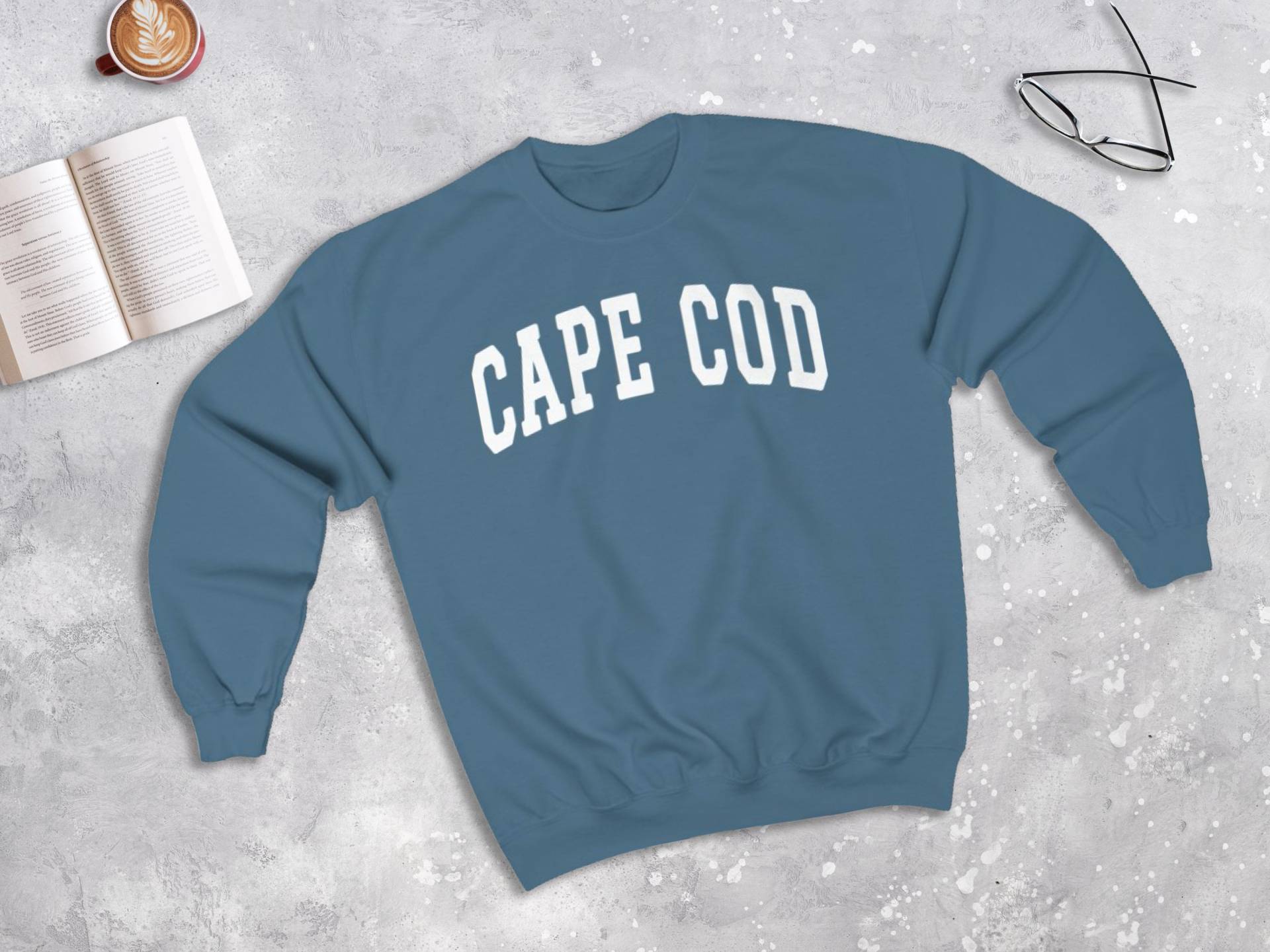 Cape Cod Sweatshirt, Massachusetts Sweater | Unisex von lukassfr