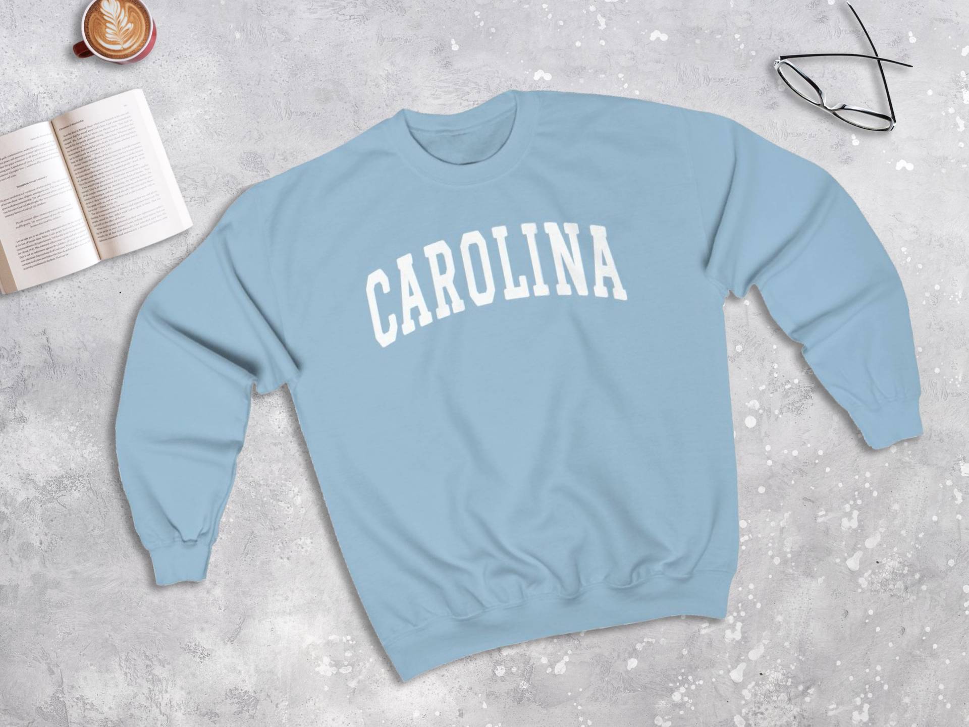 Carolina College Stil Sweatshirt, Pullover | Unisex von lukassfr