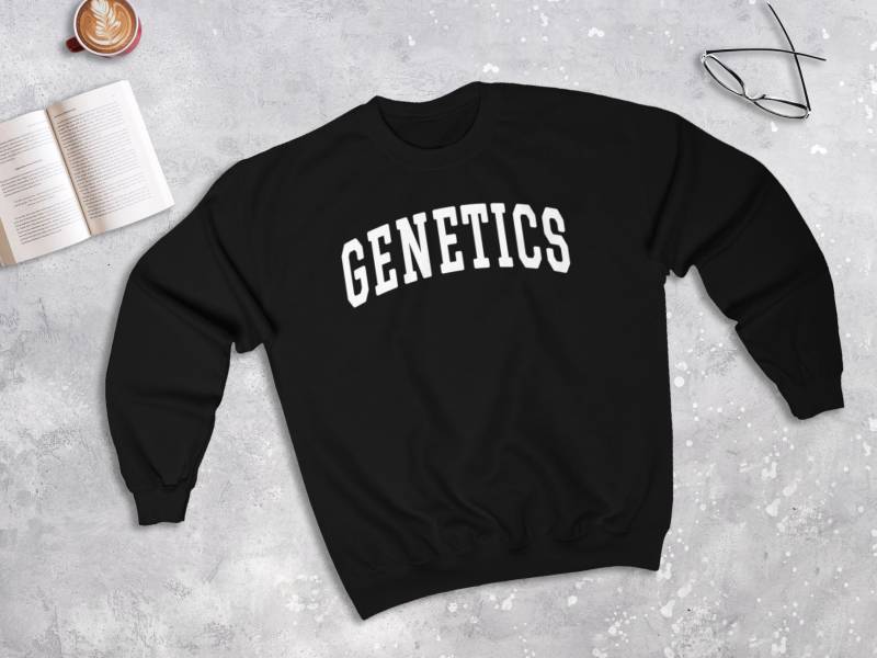 Genetik College Style Sweatshirt, Studentenpullover | Unisex von lukassfr