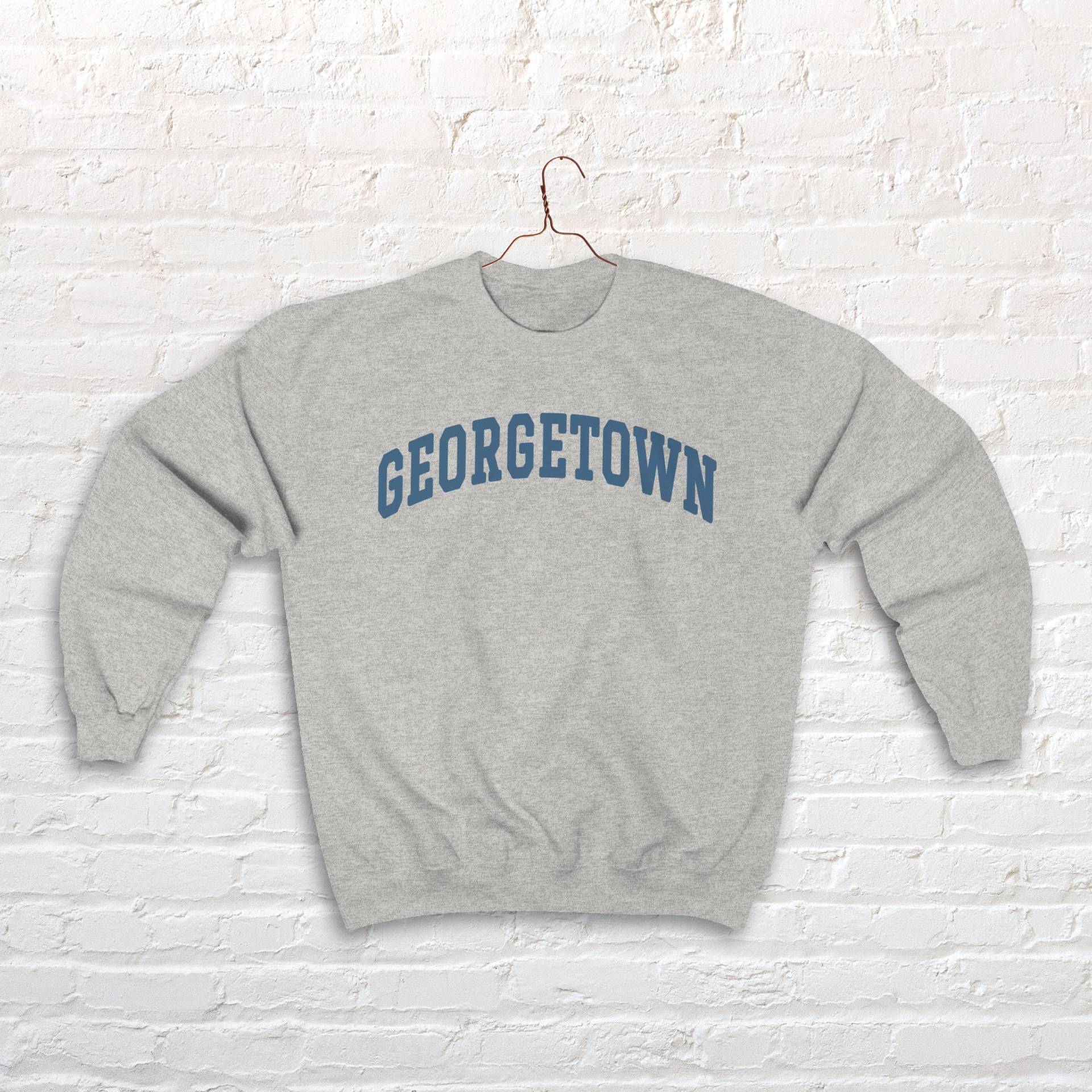 Georgetown College Stil Sweatshirt von lukassfr