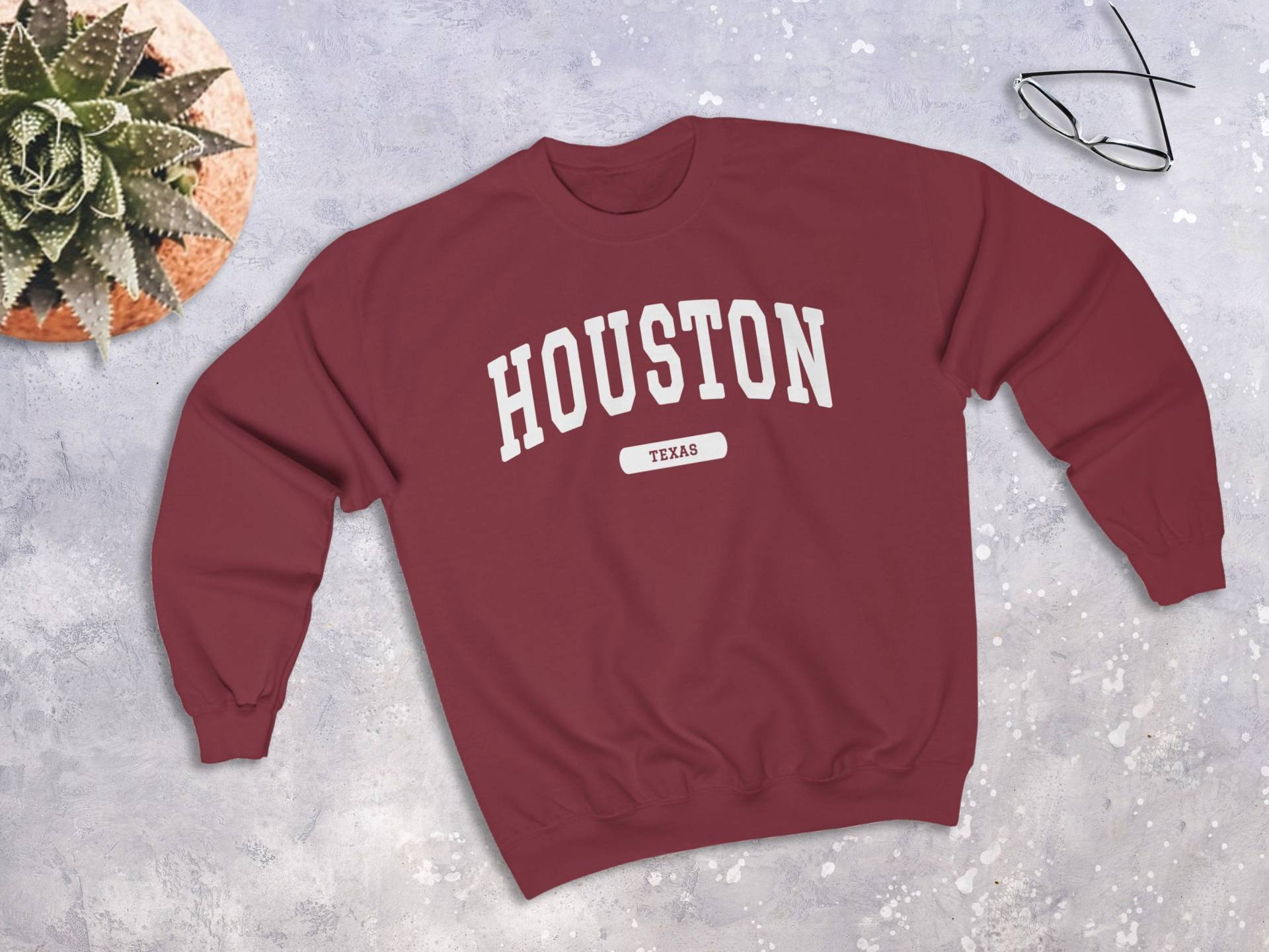 Houston Texas College Sweatshirt von lukassfr