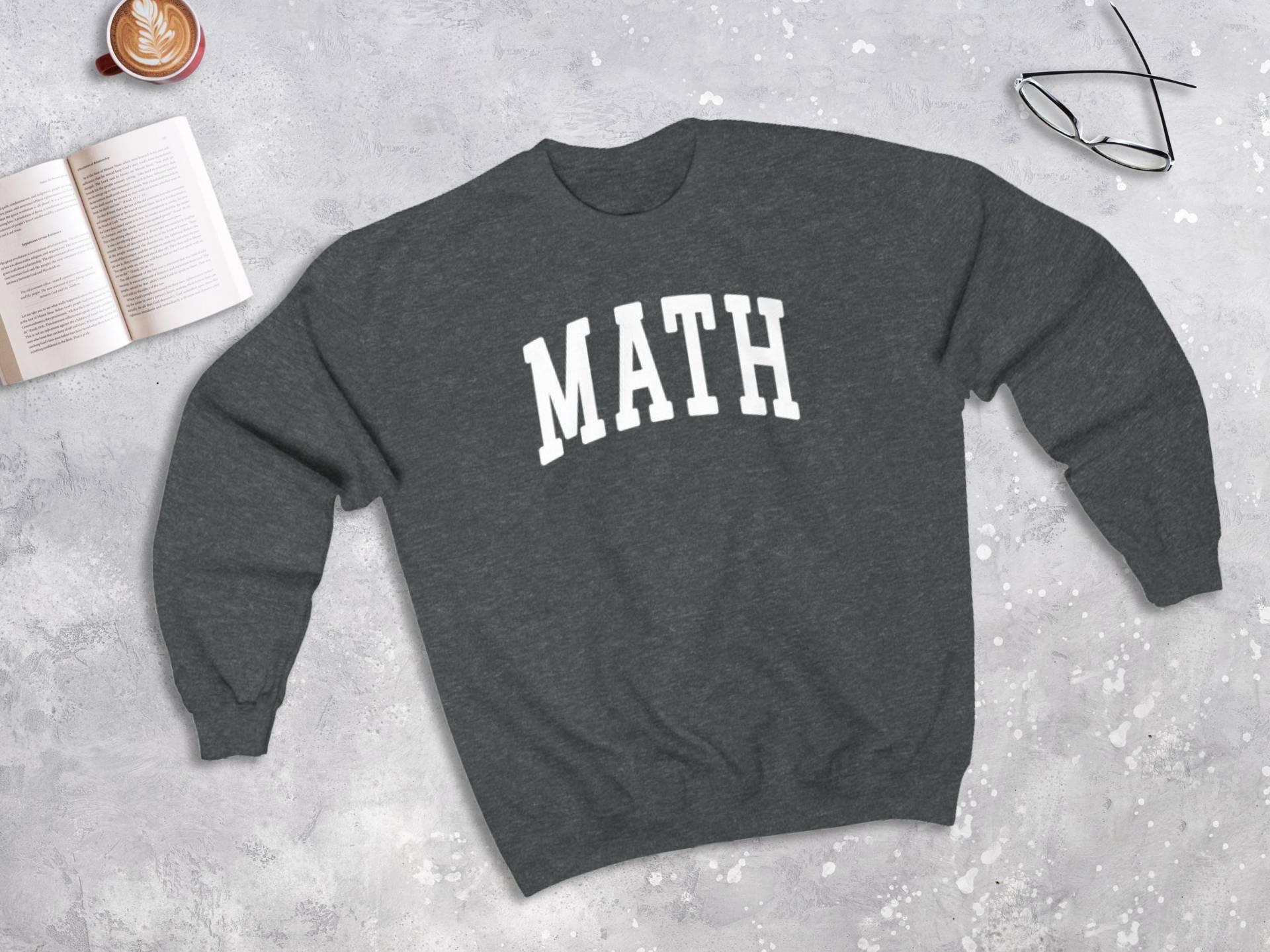 Mathe College Style Sweatshirt, Studentenpullover | Unisex von lukassfr