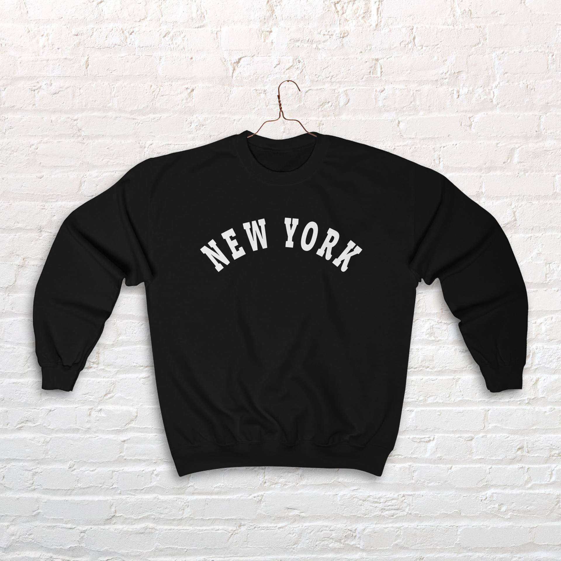 New York College Sweatshirt von lukassfr