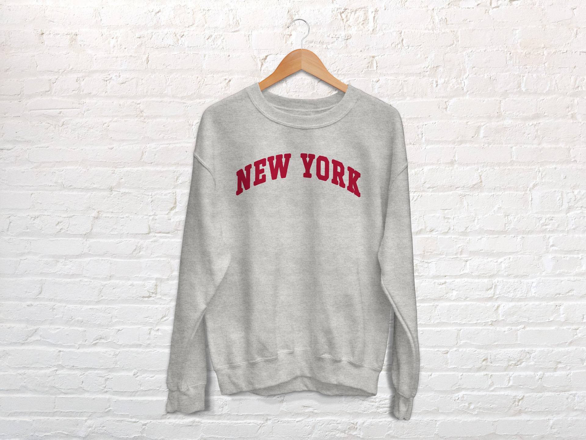 New York College Sweatshirt von lukassfr