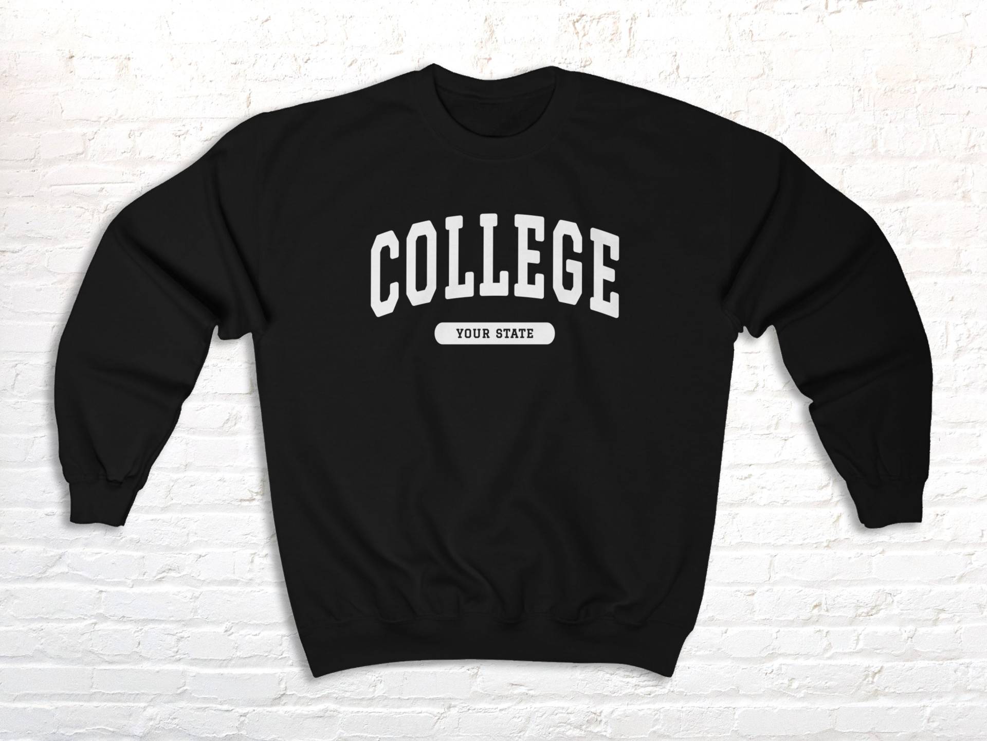 Personalisiertes College Sweatshirt von lukassfr