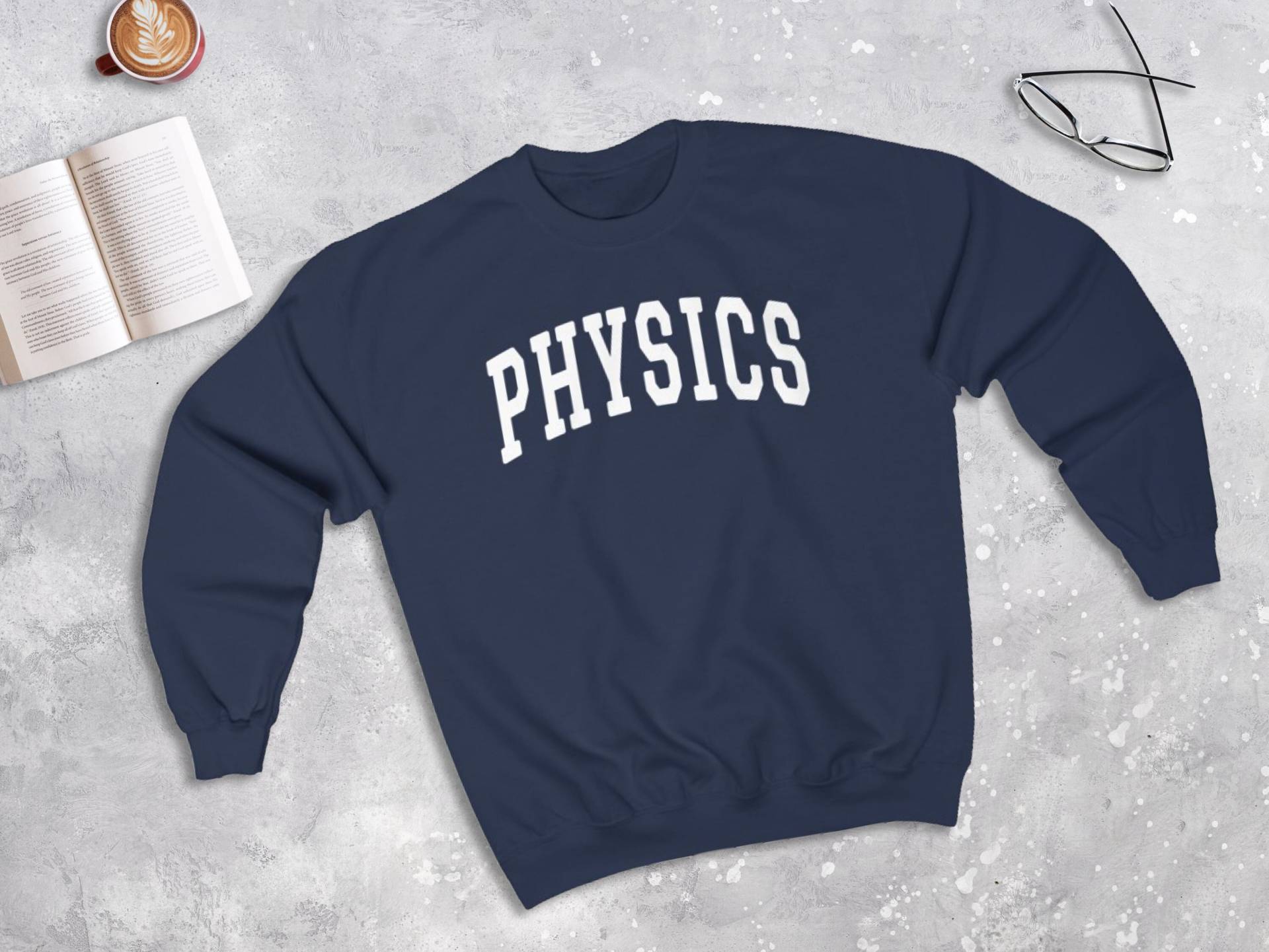 Physik College Style Sweatshirt, Sweater | Unisex von lukassfr