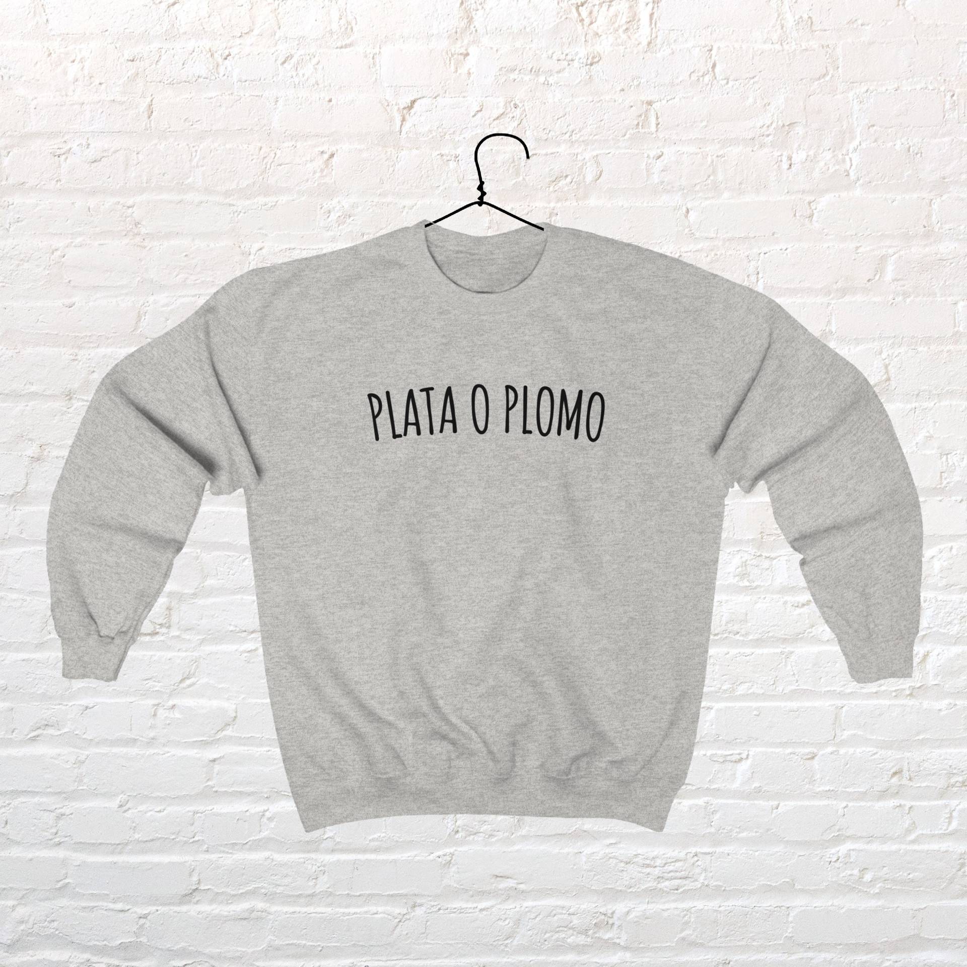 Plata O Plomo Sweatshirt | Pablo Escobar Sweater von lukassfr