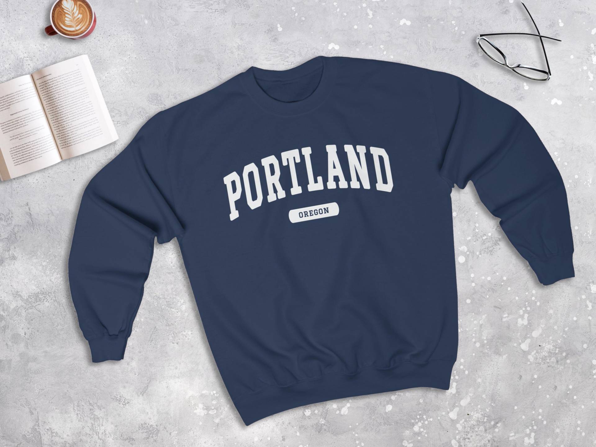 Portland Oregon College Sweatshirt von lukassfr