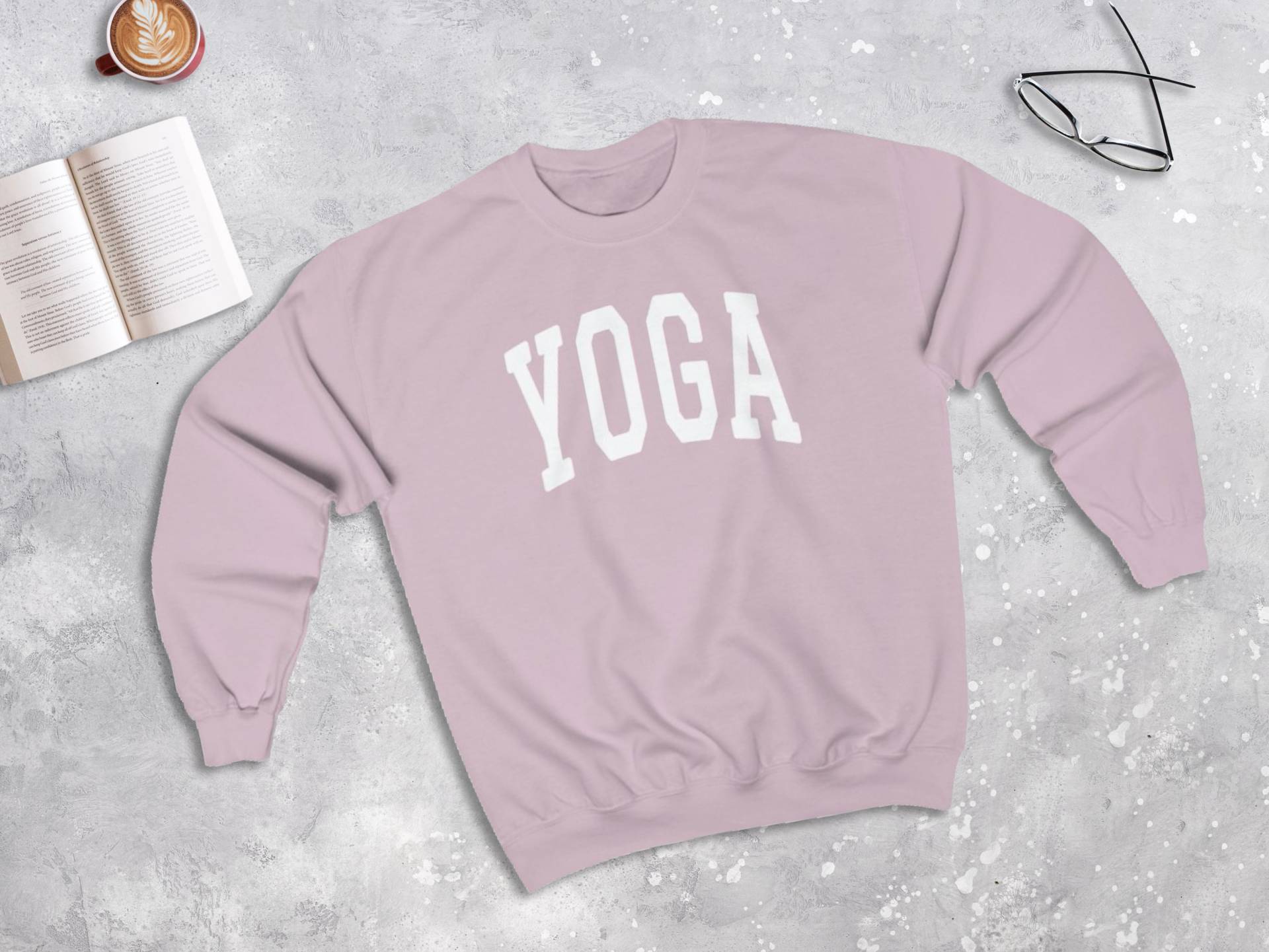 Yoga College Stil Sweatshirt, Pullover | Unisex von lukassfr