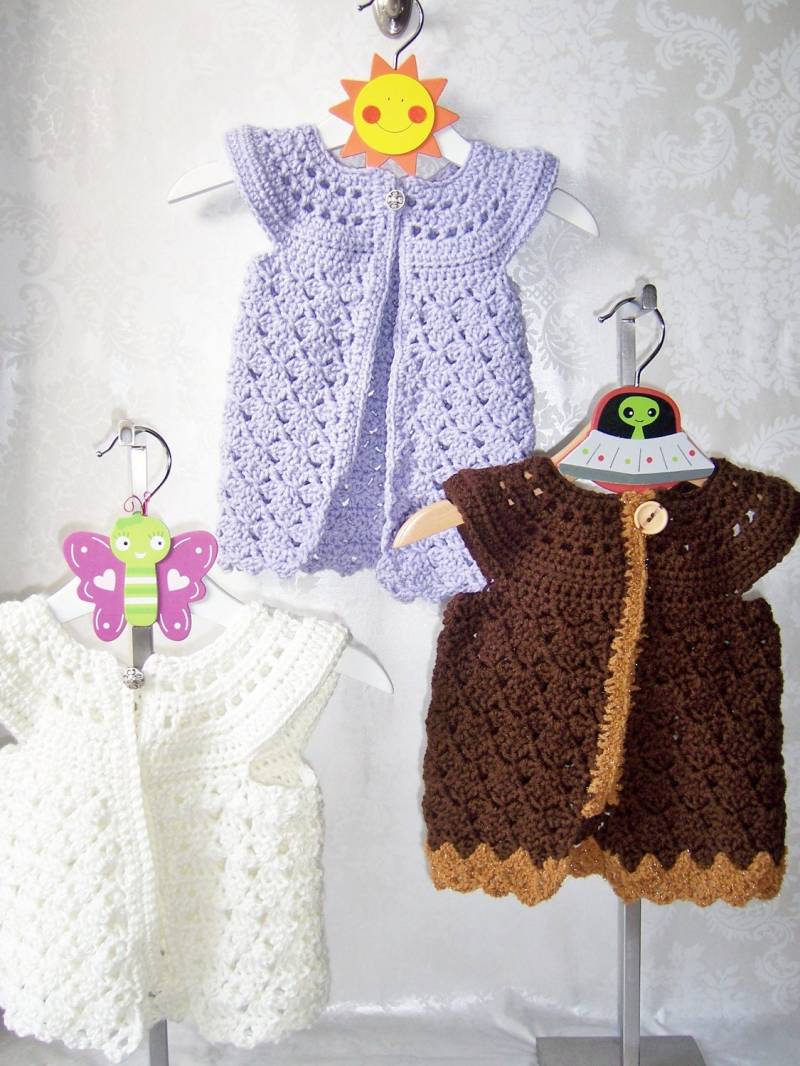 Häkelpullover Weste, Häkelpullover, Für Baby Mädchen von lukesmom6