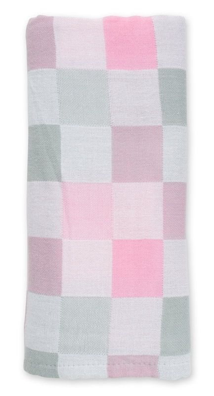 lulujo Luxe Baby Blanket Babydecke - Pink von lulujo