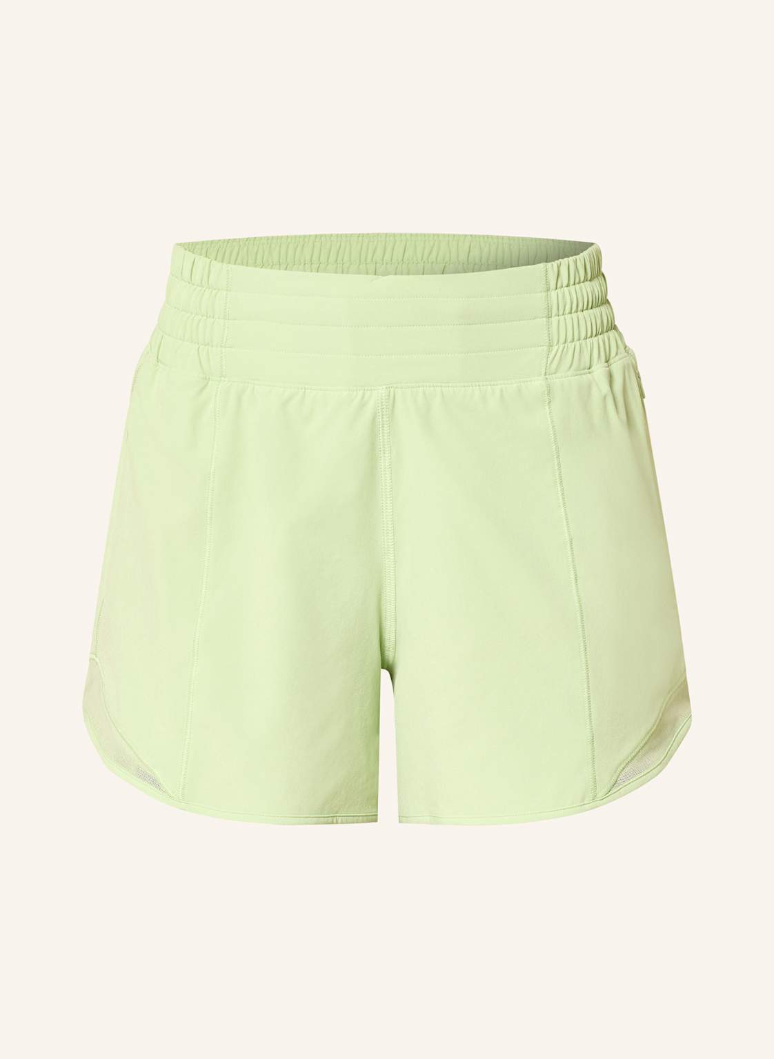 Lululemon 2-In-1-Trainingsshorts Hotty Hot Short 4in gruen von lululemon