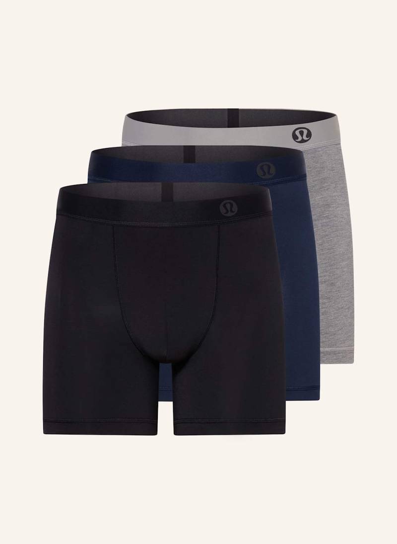Lululemon 3er-Pack Boxershorts Aim schwarz von lululemon