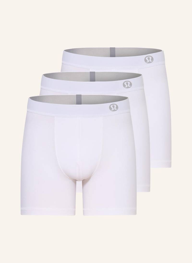Lululemon 3er-Pack Boxershorts Aim weiss von lululemon