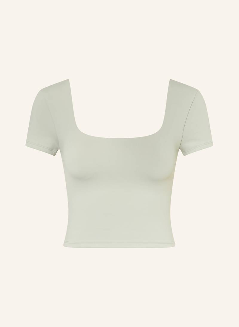 Lululemon Cropped-Shirt Wunder Under Smoothcover™ gruen von lululemon