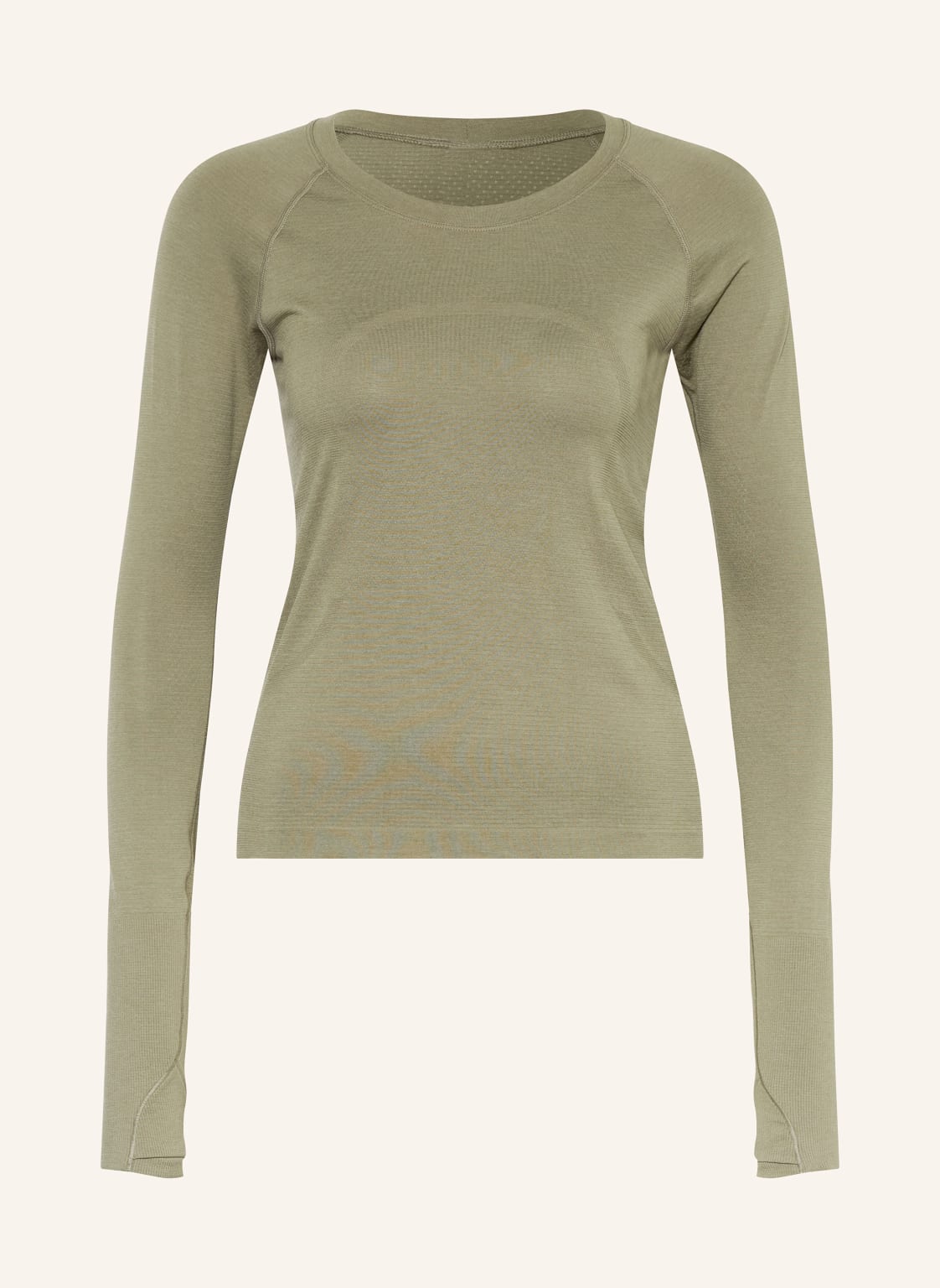 Lululemon Laufshirt Swiftly Tech Ls 2.0 gruen von lululemon