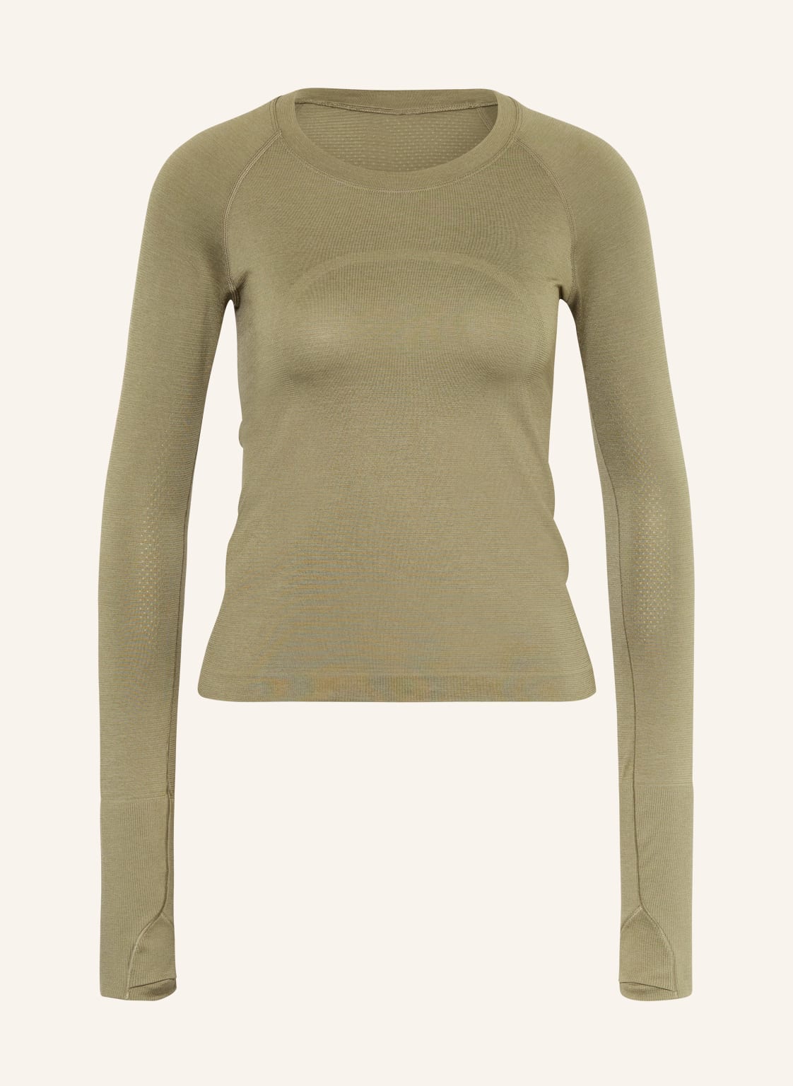 Lululemon Laufshirt Swiftly Tech Ls 2.0 gruen von lululemon