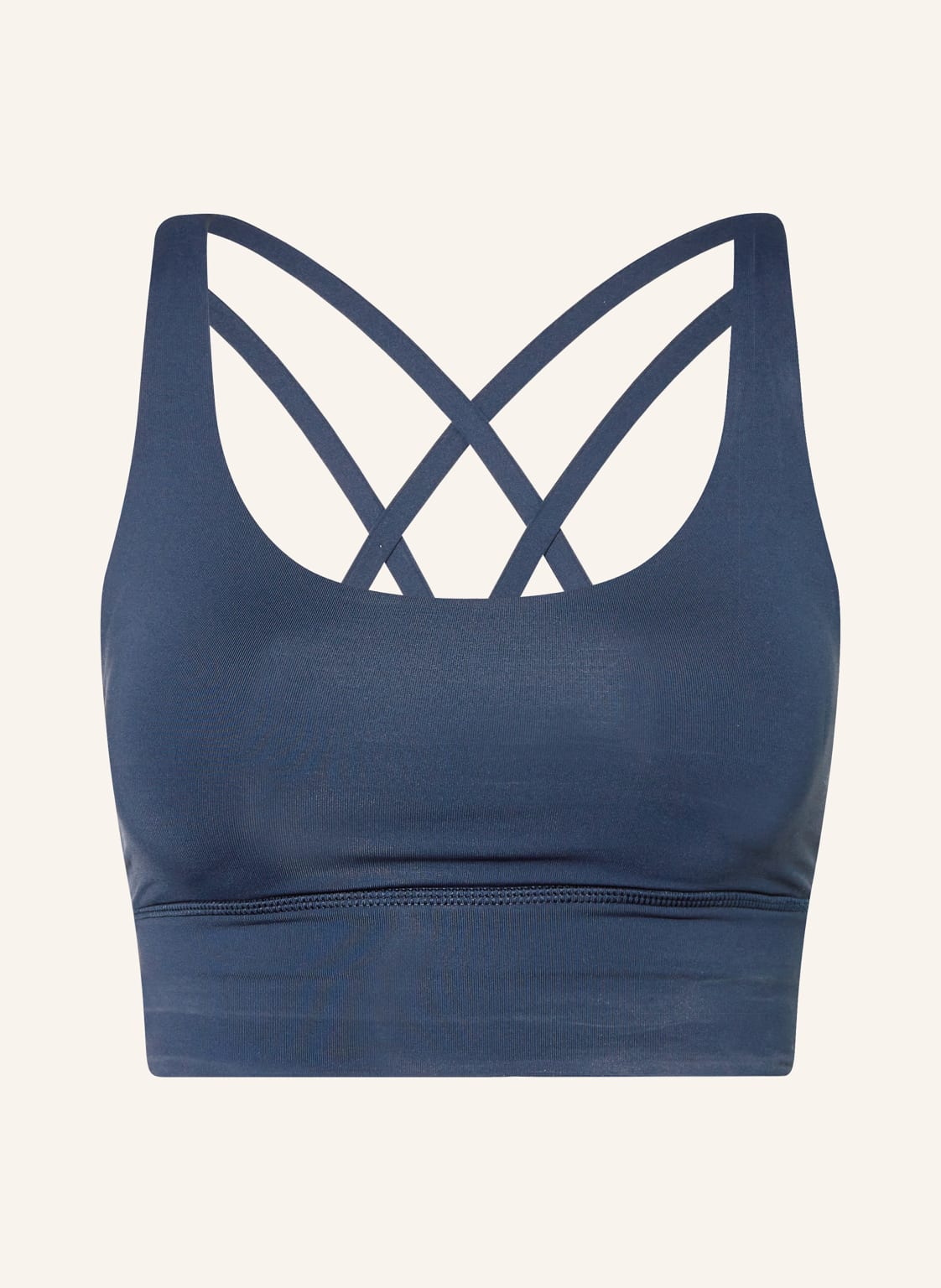 Lululemon Sport-Bh Energy™ Longline blau von lululemon