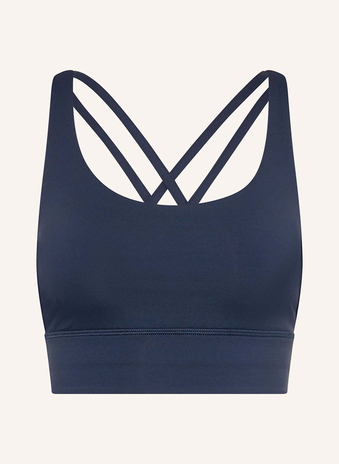 Lululemon Sport-Bh Energy Longline blau von lululemon