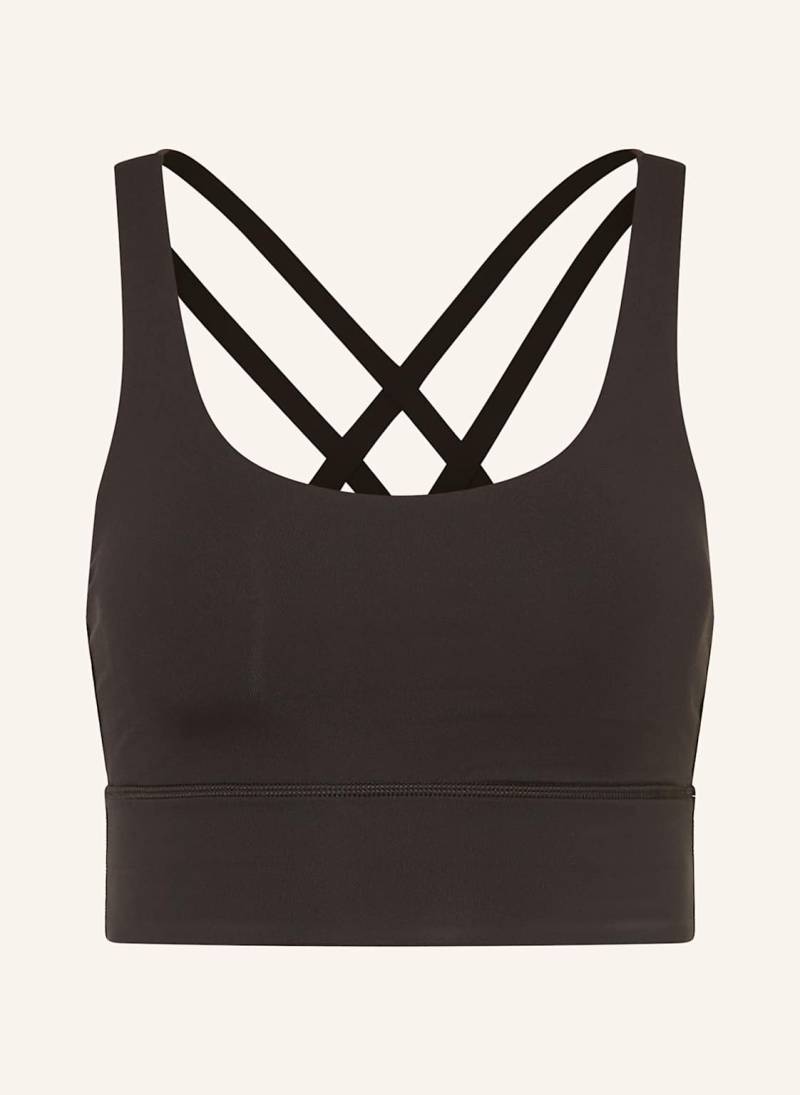 Lululemon Sport-Bh Energy Longline schwarz von lululemon