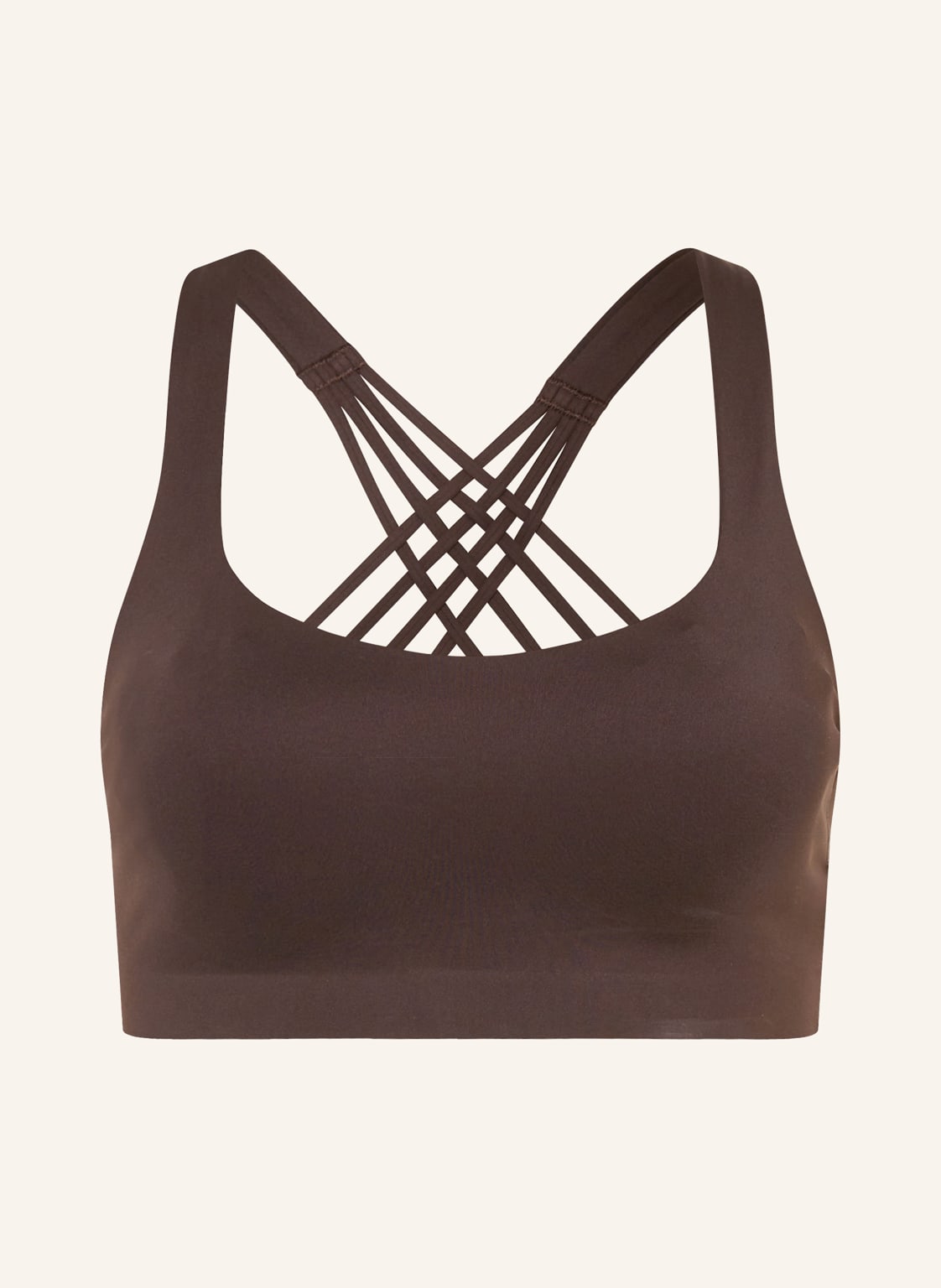Lululemon Sport-Bh Flexyflex Strappy braun von lululemon