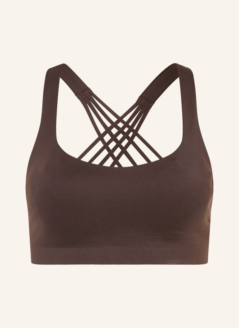 Lululemon Sport-Bh Flexyflex Strappy braun von lululemon