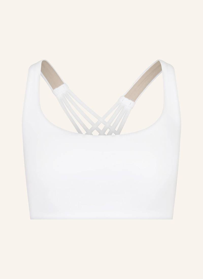 Lululemon Sport-Bh Flexyflex Strappy weiss von lululemon