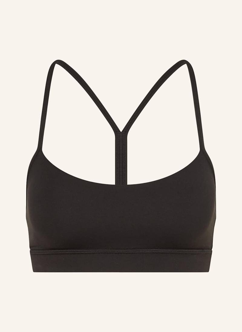 Lululemon Sport-Bh Flow Y schwarz von lululemon