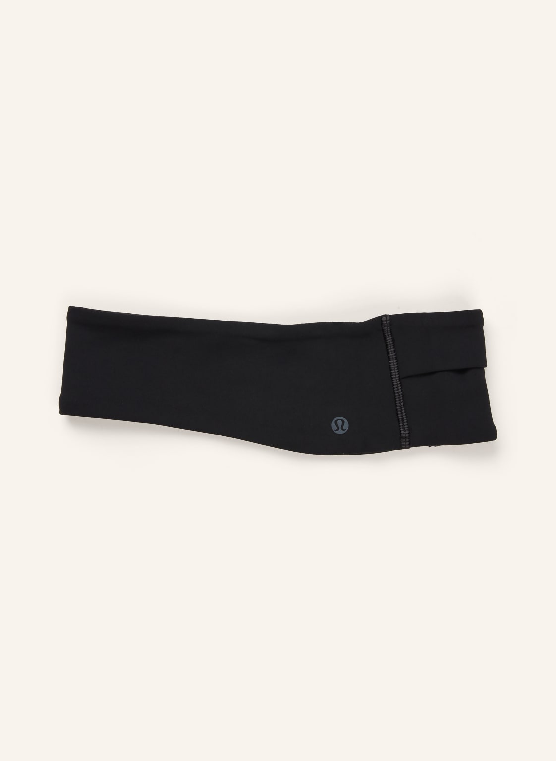 Lululemon Stirnband Fast And Free Fleece schwarz von lululemon