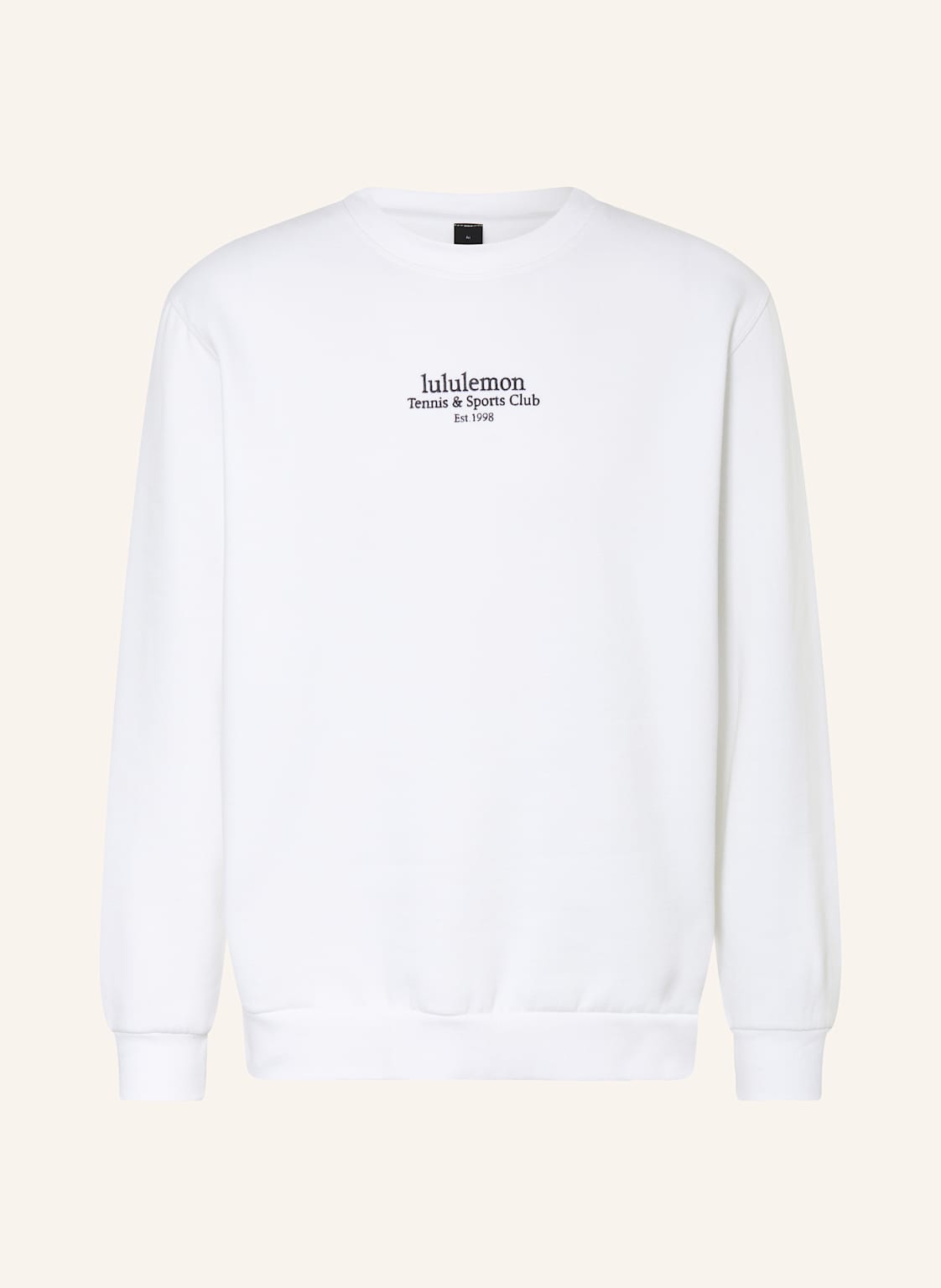 Lululemon Sweatshirt Steady State Crew Graphic weiss von lululemon