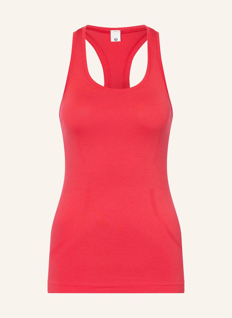 Lululemon Tanktop Swiftly Tech Racerback Tank 2.0 rot von lululemon