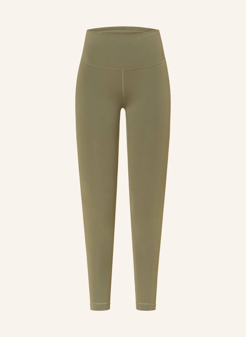 Lululemon Tights Wunder Train 28in gruen von lululemon