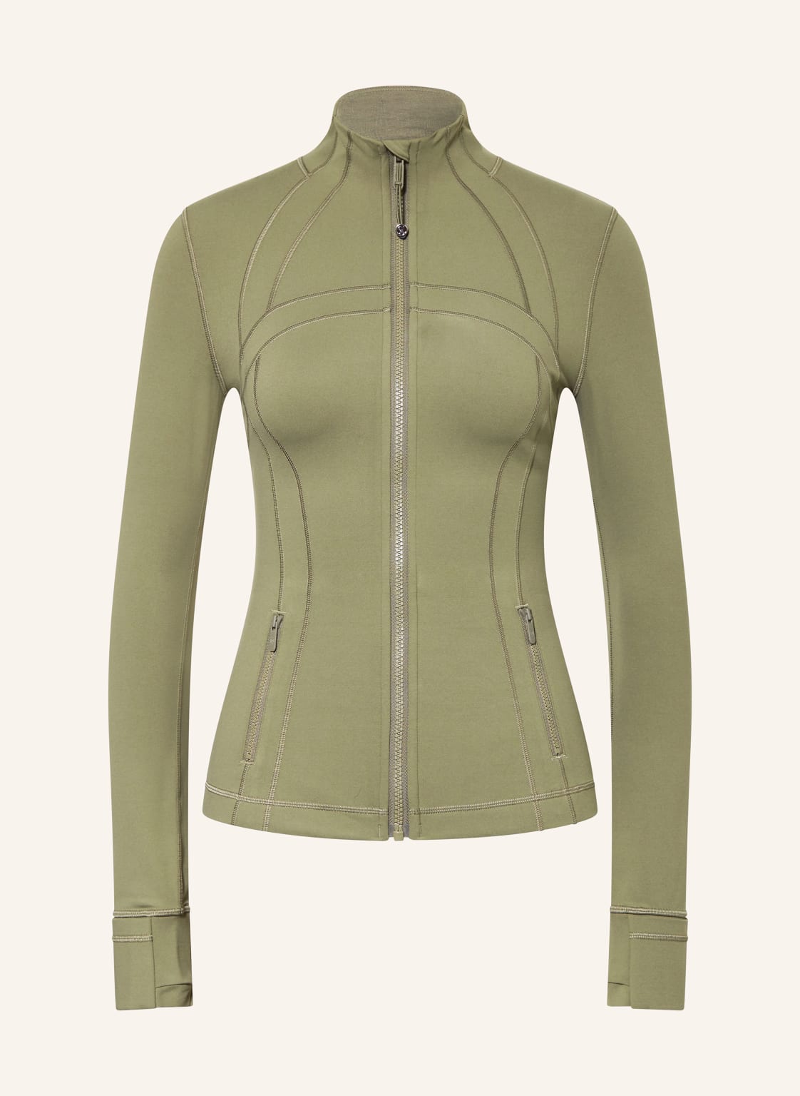 Lululemon Trainingsjacke Define gruen von lululemon
