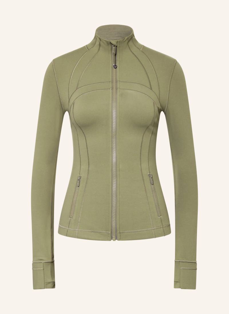 Lululemon Trainingsjacke Define gruen von lululemon