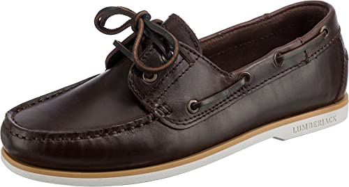 Lumberjack Damen Navigator Fahrer-Slipper, Brunello, 39 EU von lumberjack