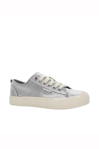 Lumberjack Damen Ravenne Oxford-Schuh, Silber/schwarz, 40 EU Lumberjack Damen Ravenne Oxford-Schuh, Silber/schwarz, 40 EU von lumberjack