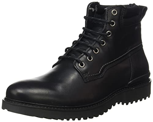 Lumberjack Herren Aaron Oxford-Stiefel, Total Black, 40 EU von lumberjack