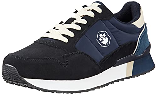 Lumberjack Herren Sneakers, Universe Blau Beige, 41 EU von lumberjack