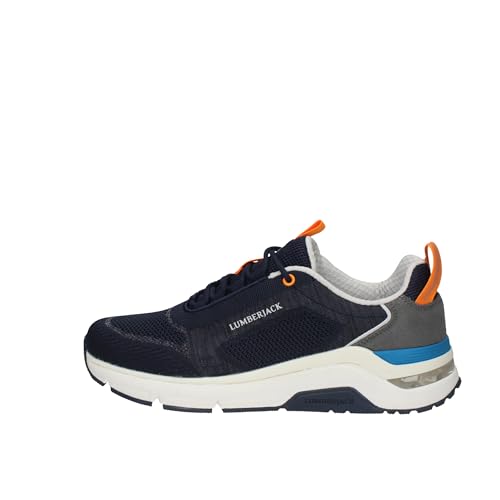 Lumberjack Herrenschuh Sneaker Modell Roland SMI4912-001 R20, Navy Blue Grey, 41 EU von lumberjack