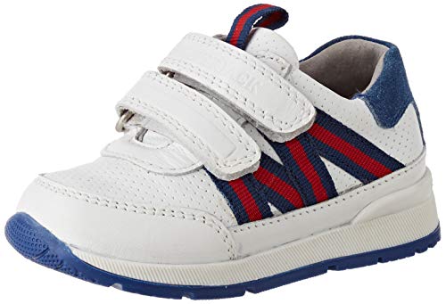 Lumberjack Unisex-Kinder Squish Gymnastikschuhe, Weiß (White/Blue M0184) von lumberjack