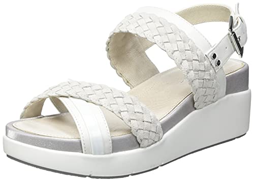 Lumberjack Damen Gyve Keilsandale, White, 37 EU von lumberjack