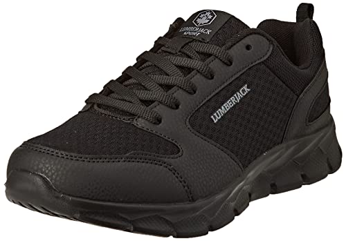 lumberjack Herren Ram Gymnastikschuh, Schwarz, 44.5 EU von lumberjack