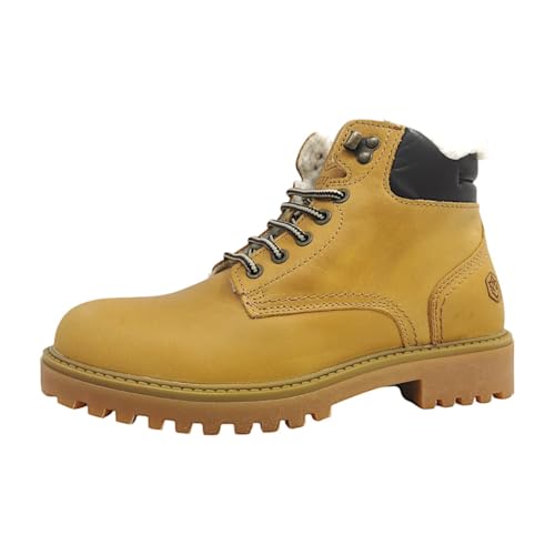 lumberjack Herren Stiefel mit Warmfutter in beige - Gr. 42 von lumberjack