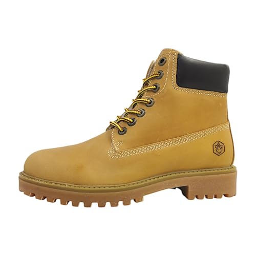 lumberjack Herren Stiefel mit Warmfutter in beige - Gr. 43 von lumberjack