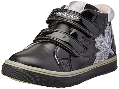 Lumberjack Jungen Mädchen Moby Leichtathletik-Schuh, Schwarz, 20 EU von lumberjack