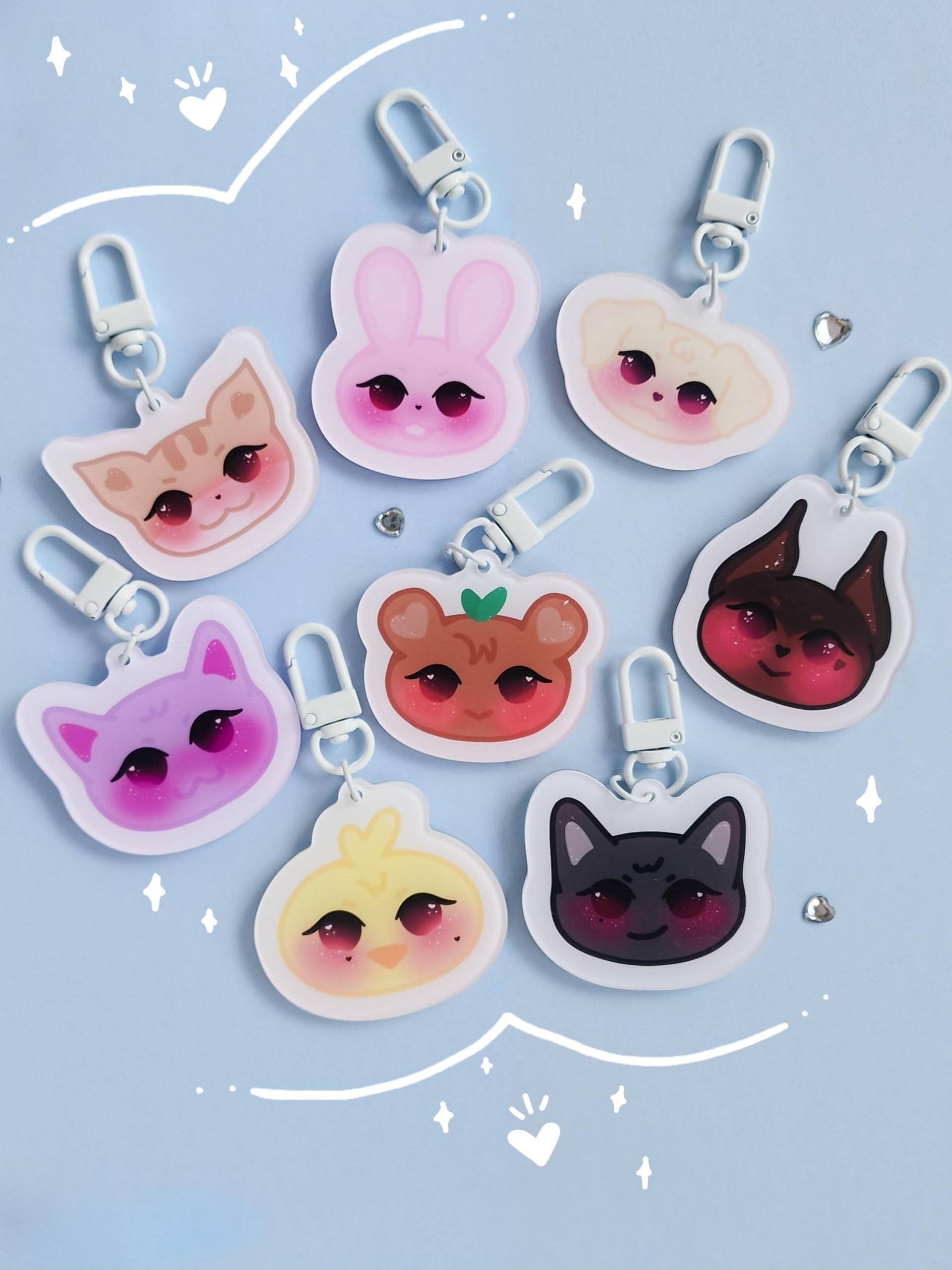 Ateez Schlüsselanhänger - K-Pop Fanart Aniteez Ateez Schlüsselanhänger - K-Pop Fanart Aniteez von lumiias