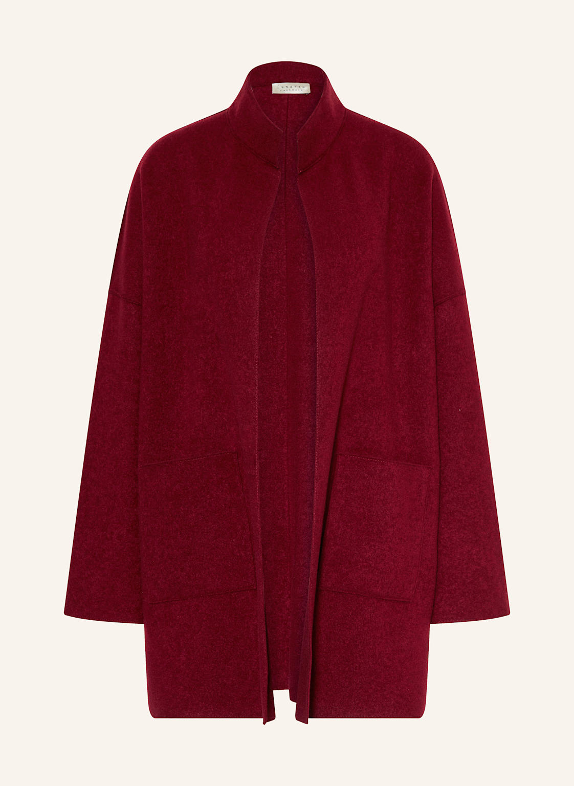 Lunaria Cashmere Cashmere-Mantel rot von lunaria cashmere