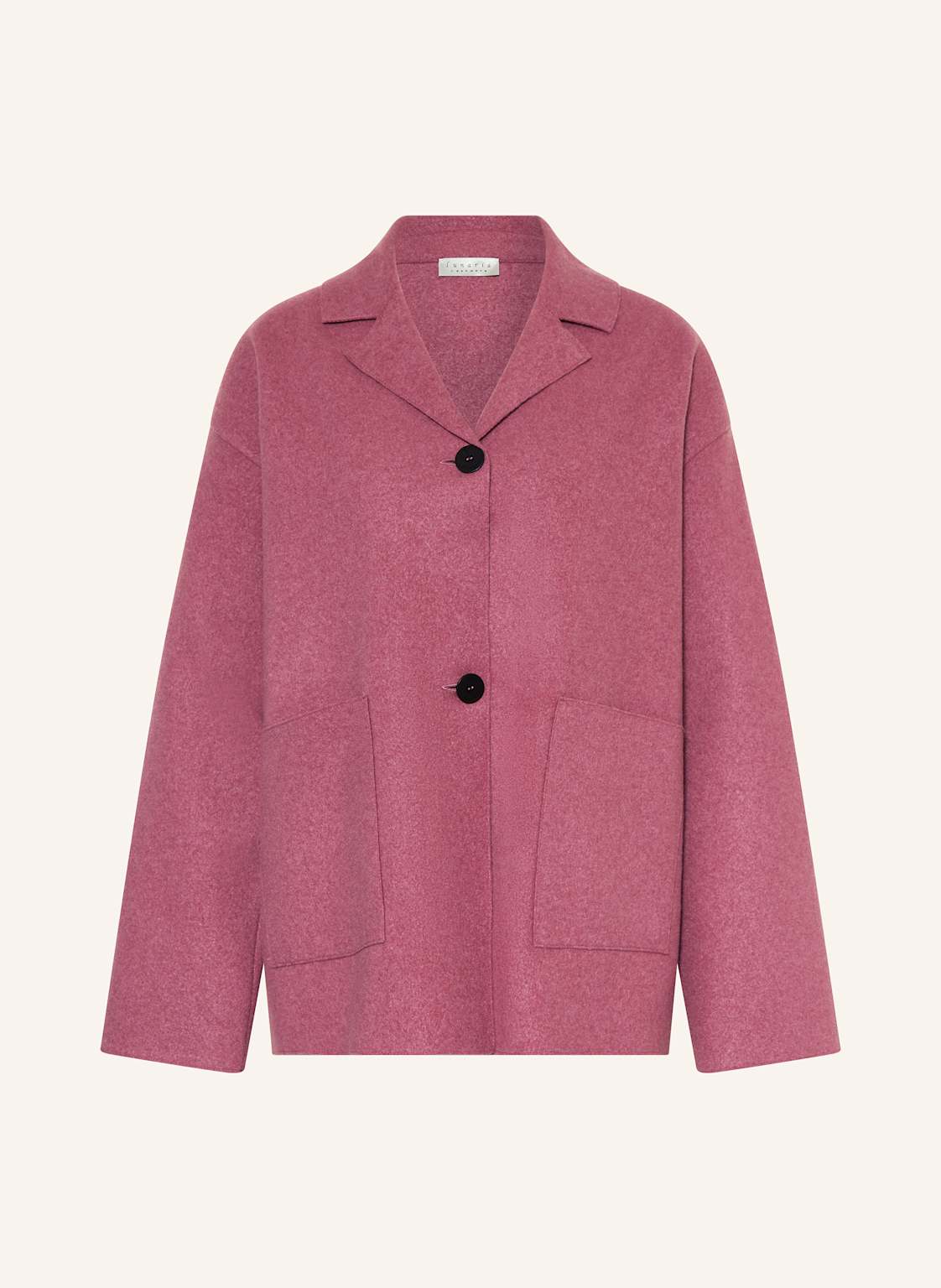 Lunaria Cashmere Overjacket Aus Cashmere rosa Lunaria Cashmere Overjacket Aus Cashmere rosa von lunaria cashmere