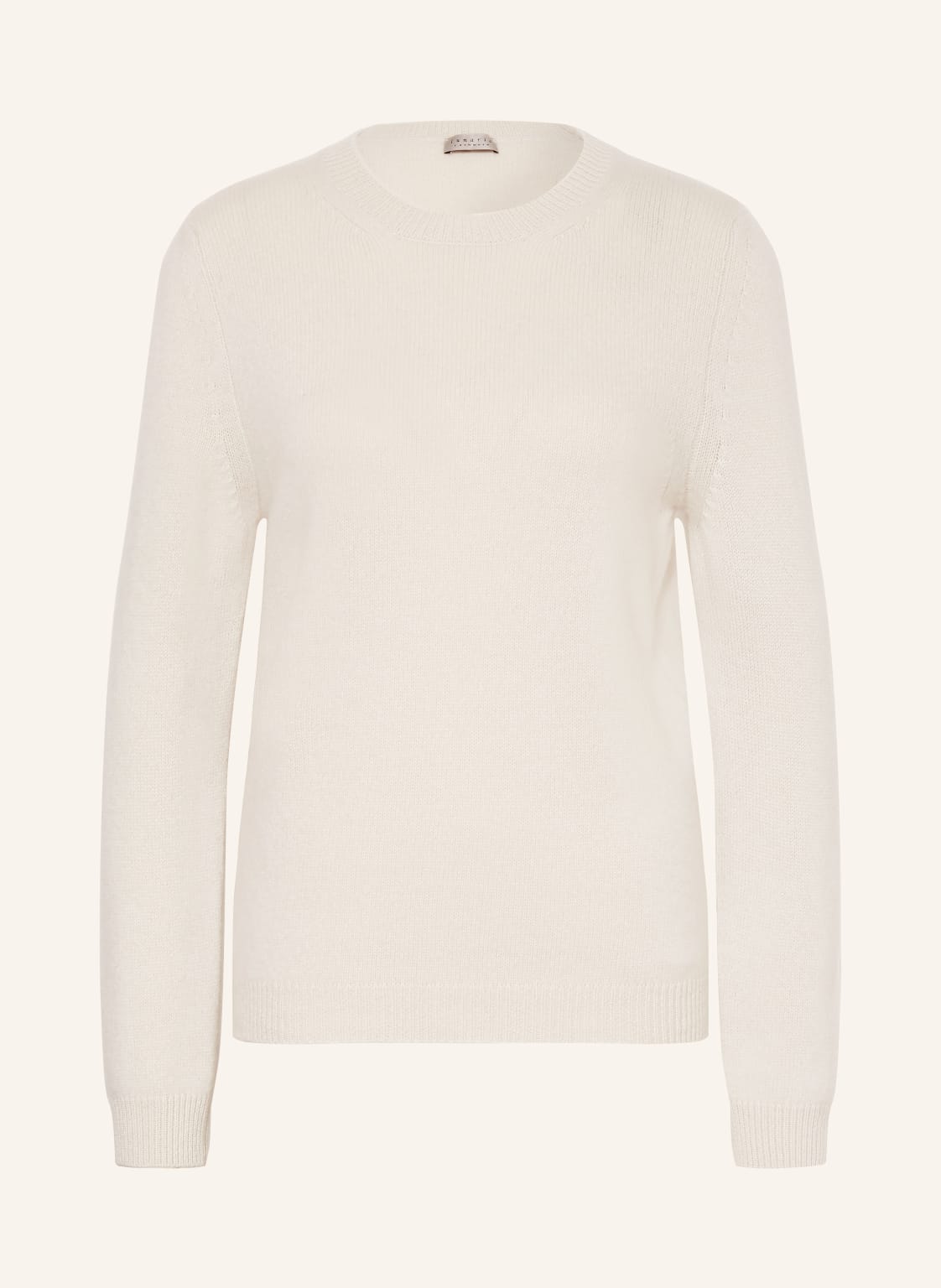 Lunaria Cashmere Pullover Aus Cashmere beige von lunaria cashmere